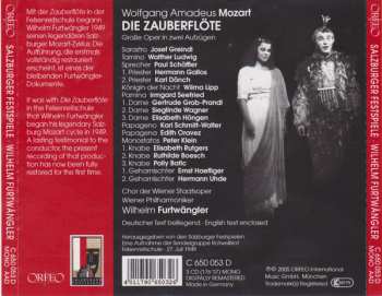 3CD/Doos Wolfgang Amadeus Mozart: Die Zauberflöte