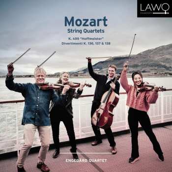CD Wolfgang Amadeus Mozart: Divertimenti Kv 136-138 (version Für Streichquartett)