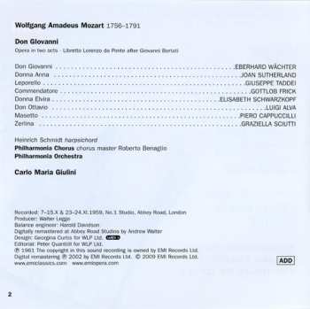 4CD Wolfgang Amadeus Mozart: Don Giovanni