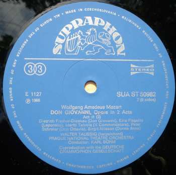 4LP/Doos Wolfgang Amadeus Mozart: Don Giovanni, Opera In 2 Acts