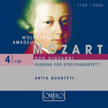 CD Wolfgang Amadeus Mozart: Don Giovanni Für Streichquartett
