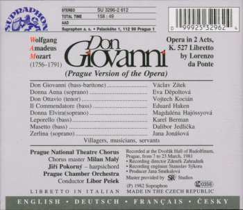 2CD Prague Chamber Orchestra: Don Giovanni (Prague Version)