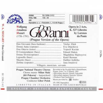 2CD Prague Chamber Orchestra: Don Giovanni (Prague Version)