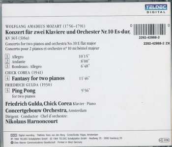 CD Wolfgang Amadeus Mozart: Double Concerto / Compositions