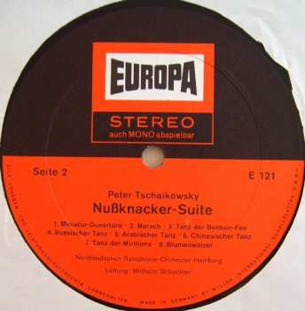 LP Pyotr Ilyich Tchaikovsky: Eine Kleine Nachtmusik / Nußknacker-Suite