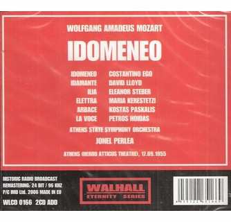2CD Wolfgang Amadeus Mozart: Idomeneo