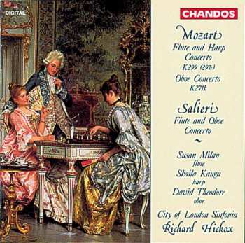 CD Wolfgang Amadeus Mozart: Flute And Harp Concerto K299 (297c) - Oboe Concerto K271k - Flute And Oboe Concerto