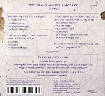 CD Wolfgang Amadeus Mozart: The Oboe Concerto & Other Works for Oboe
