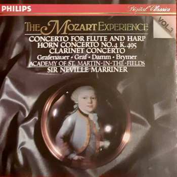 CD Wolfgang Amadeus Mozart: The Mozart Experience Vol. 3 - Concerto For Flute And Harp / Horn Concerto No.4 K.495 / Clarinet Concerto