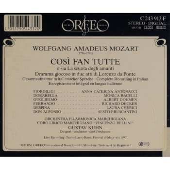 3CD Wolfgang Amadeus Mozart: Così Fan Tutte