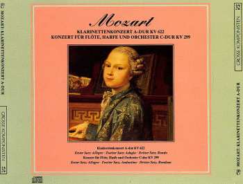 CD Wolfgang Amadeus Mozart: Klarinettenkonzert A-Dur KV 622 / Konzert Für Flöte, Harfe Und Orchester C-Dur KV 299