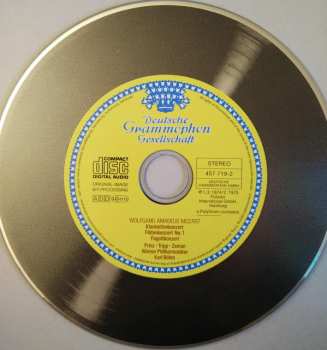 CD Wolfgang Amadeus Mozart: Klarinettenkonzert • Flötenkonzert No. 1 • Fagottkonzert (Clarinet Concerto • Flute Concerto No. 1 • Bassoon Concerto)