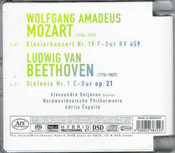 SACD Ludwig van Beethoven: Klavierkonzert F-Dur Kv 459 / Sinfonie Nr. 1 C-Dur Op. 21