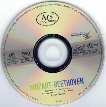 SACD Ludwig van Beethoven: Klavierkonzert F-Dur Kv 459 / Sinfonie Nr. 1 C-Dur Op. 21