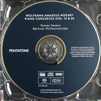 SACD Berliner Philharmoniker: Piano Concertos Nos. 14 & 26