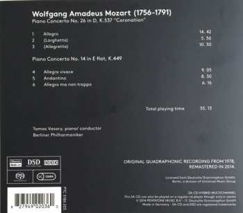 SACD Berliner Philharmoniker: Piano Concertos Nos. 14 & 26