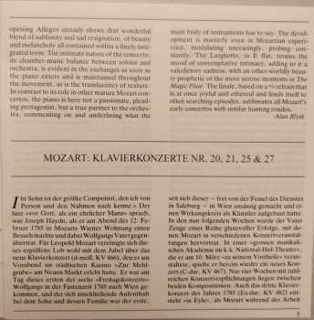 2CD Wolfgang Amadeus Mozart: Great Piano Concertos Nos. 20, 21, 25 & 27