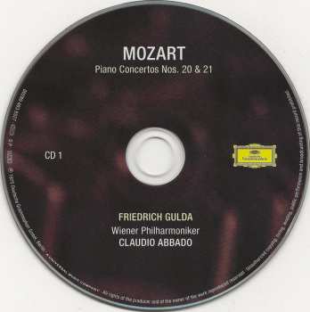 2CD/Blu-ray Wolfgang Amadeus Mozart: Piano Concertos Nos. 20, 21, 25 & 27