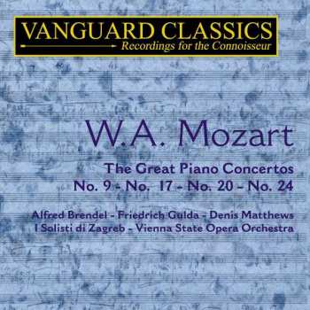 CD Wolfgang Amadeus Mozart: Klavierkonzerte Nr.9,17,20,24