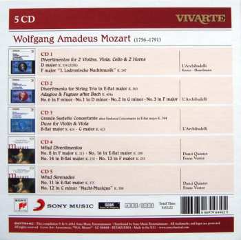 5CD/Doos Various: Divertimentos • Adagios & Fugues • Grande Sestetto Concertante Etc.