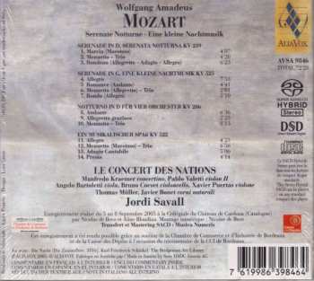 SACD Wolfgang Amadeus Mozart: Serenate Notturne - Eine Kleine Nachtmusik