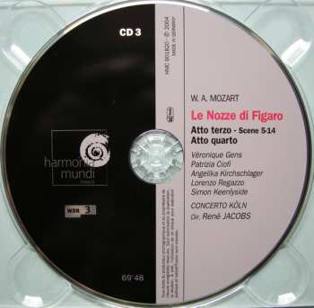 3CD/Doos Wolfgang Amadeus Mozart: Le Nozze Di Figaro