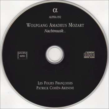 CD Wolfgang Amadeus Mozart: Nachtmusik...