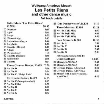 CD Wolfgang Amadeus Mozart: Les Petits Riens (German Dances • Marches • Minuets)
