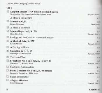 4CD/Doos Wolfgang Amadeus Mozart: Life And Works - Wolfgang Amadeus Mozart