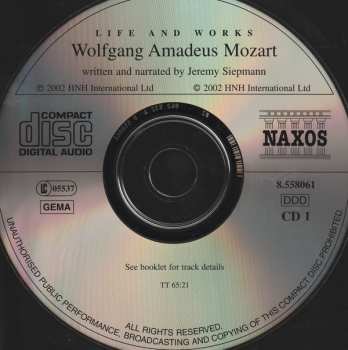 4CD/Doos Wolfgang Amadeus Mozart: Life And Works - Wolfgang Amadeus Mozart