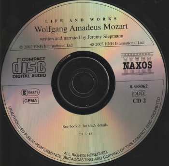 4CD/Doos Wolfgang Amadeus Mozart: Life And Works - Wolfgang Amadeus Mozart