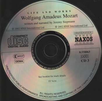 4CD/Doos Wolfgang Amadeus Mozart: Life And Works - Wolfgang Amadeus Mozart