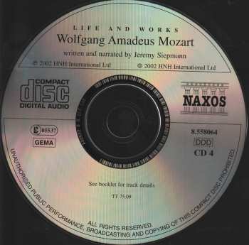 4CD/Doos Wolfgang Amadeus Mozart: Life And Works - Wolfgang Amadeus Mozart