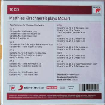10CD/Doos Wolfgang Amadeus Mozart: Matthias Kirschnereit Plays Mozart