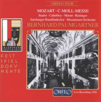 CD Bernhard Paumgartner: Mozart-Grosse Messe C-Moll