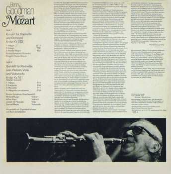 LP Wolfgang Amadeus Mozart: Benny Goodman Spielt Mozart