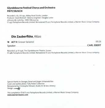 9CD Wolfgang Amadeus Mozart: Fritz Busch At Glyndebourne