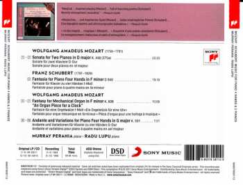 CD Wolfgang Amadeus Mozart: Music For Piano 4 Hands & 2 Pianos
