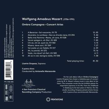 SACD Wolfgang Amadeus Mozart: Ombra Compagna