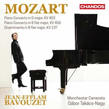 CD Wolfgang Amadeus Mozart: Piano Concerto In G Major, Kv 453; Piano Concerto In B Flat Major, Kv 456; Divertimento In B Flat Major, Kv 137 