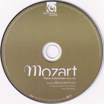CD Wolfgang Amadeus Mozart: Piano Concertos K.453 & 482