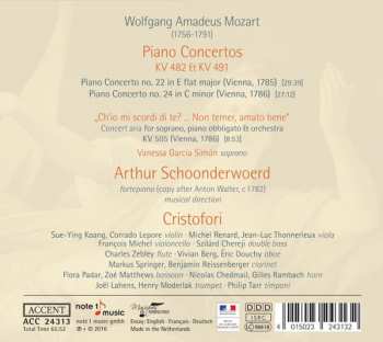 CD Wolfgang Amadeus Mozart: Piano Concertos KV 482 & KV 491