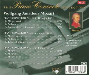 CD Wolfgang Amadeus Mozart: Piano Concertos no. 16, 8 & 19
