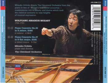 CD Wolfgang Amadeus Mozart: Piano Concertos No. 20, K466 & No. 27, K595