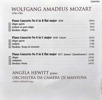 CD Wolfgang Amadeus Mozart: Piano Concertos Nos 6, 8, & 9