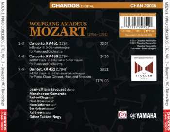 CD Wolfgang Amadeus Mozart: Piano Concertos, Vol. 3