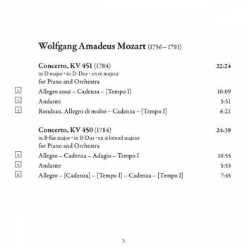 CD Wolfgang Amadeus Mozart: Piano Concertos, Vol. 3