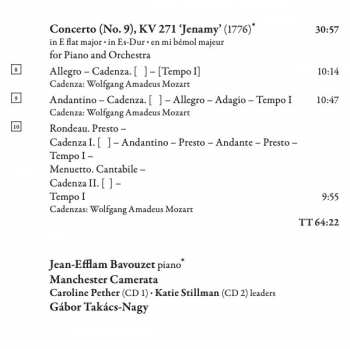 2CD Wolfgang Amadeus Mozart: Piano Concertos, Vol. 5