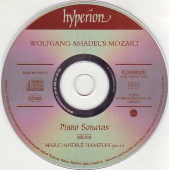 2CD Wolfgang Amadeus Mozart: Piano Sonatas