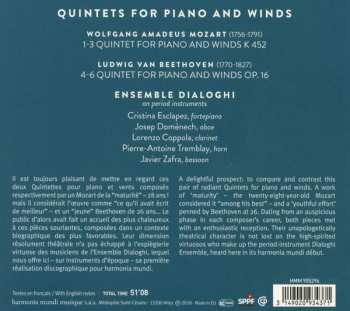 CD Ludwig van Beethoven: Quintets For Piano And Winds